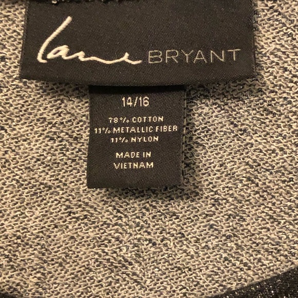 Lane Bryant Zipper Design Sweat Shirt - Picture 4 of 4